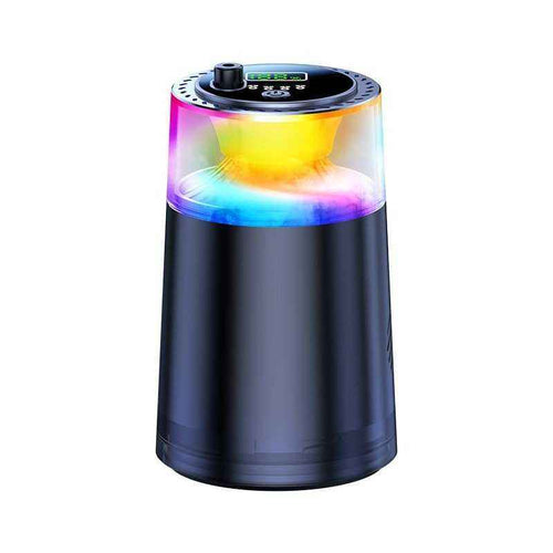 معطر جو ذكي للسيارة – موزع عطر بتأثير الضباب وإضاءة RGB