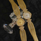 Jewelry Vintage Kaleidoscope Diamond Quartz Women's Watch 6