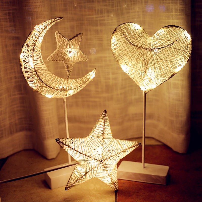Romantic LED Star Table Lamp
