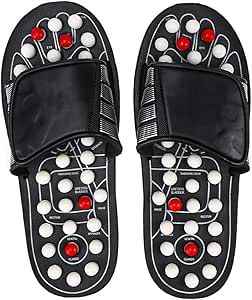 Massage Slippers – Rotating Acupressure Foot Massager, EVA Material