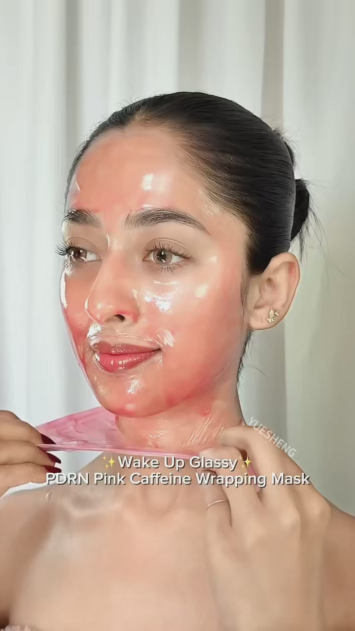 Medicube Wrapping Mask PDRN Caffeine Overnight Peel Off Facial Mask