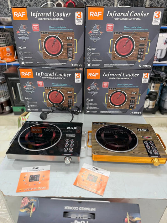 RAF Infrared Electric Stove - 1 Year Warranty