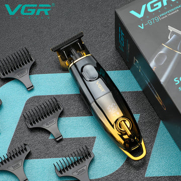 VGR Hair Trimmer Professional Hair Cutting Machine Electric Hair Clipper Barber Haircut Machine Bald Head Trimmer for Men V-979