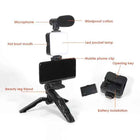 Smartphone & Camera Vlogging Studio Kit – Cold Shoe Mount, Multi-Angle Rig 5