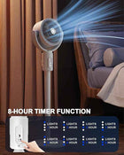 Standing Bedroom Fan – Multi-Speed, Adjustable, Quiet Operation 2