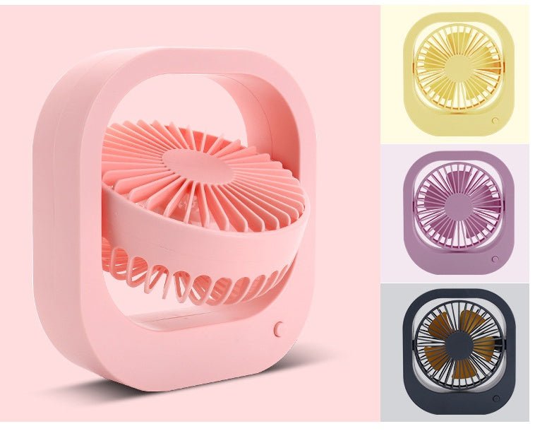 2-Speed USB Desk Fan