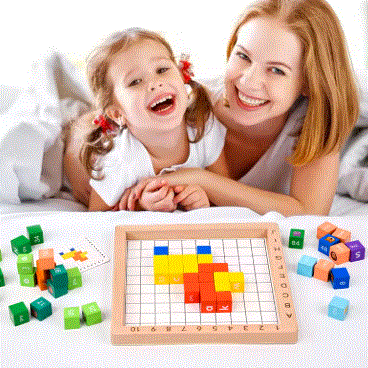 Multiplication Wooden Board Game - Majlismart