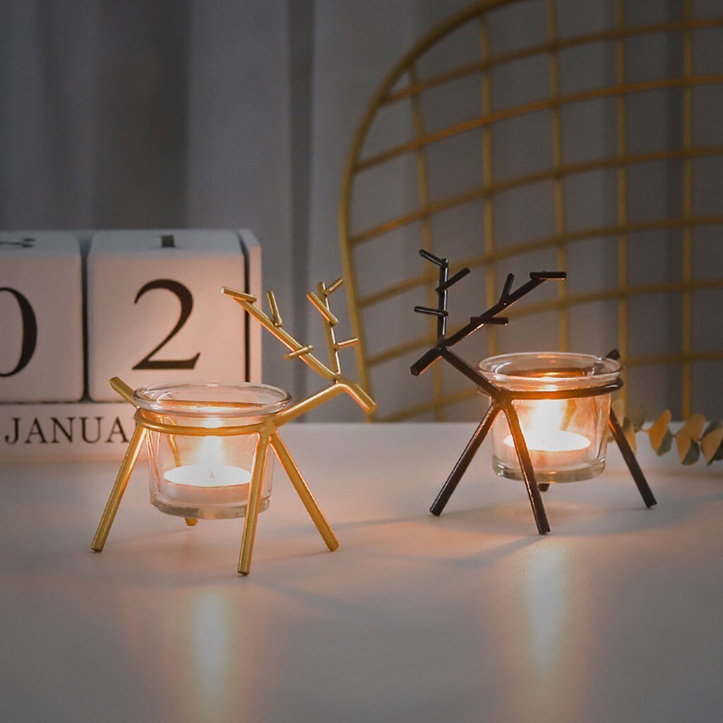 Wrought Iron Candle Holder