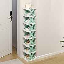 X-Shaped 5-Tier Folding Shoe Rack – Space-Saving, 30 Pairs Storage