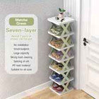 X-Shaped 5-Tier Folding Shoe Rack – Space-Saving, 30 Pairs Storage 3